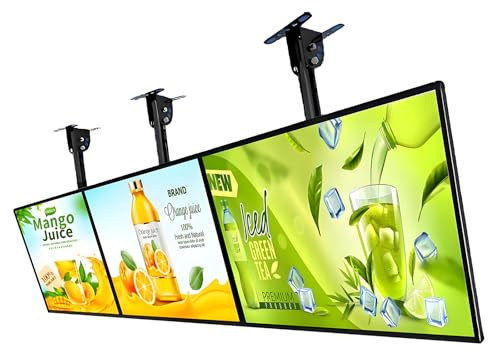 Pannello luminoso TV, pannello luminoso a LED sottile con cornice a scatto, espositore per poster illuminato, schermo per menu retroilluminato a LED,5pcs-60×90cm