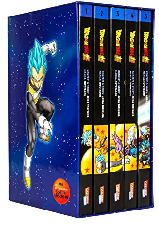 Dragon Ball Super Bände 1-5 im Sammelschuber mit Extra