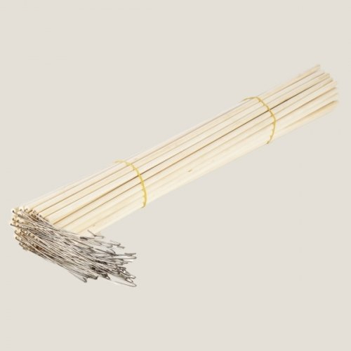 Laternenstäbe aus Holz, 60 cm, 50 Stk. - Sankt Martin Holzstab Laternenstab