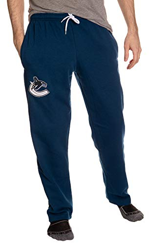 CALHOUN NHL Men's Official Team Sweatpants (XX-Large, Vancouver Canucks)