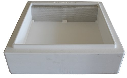 Germerott Bienentechnik Segeberger Futterzarge mit seitlichem Treppenaufstieg 10l mit Alu Winkel zur Fütterung von Bienen