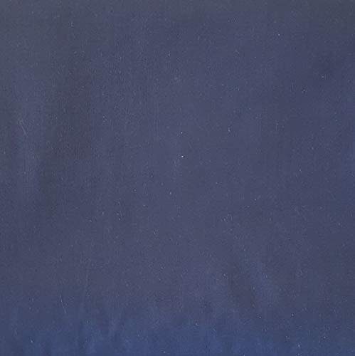 Pingianer 100% Baumwolle Uni Einfarbig Baumwollstoff Kinderstoff Meterware Handwerken Nähen Stoff (Dunkelblau, 200x160cm (8,99/m))
