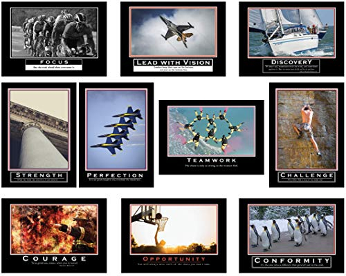 Awesome Barney Stinson Style Poster Set - 10 x A4 Plakate