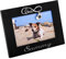 Brillibrum Design Bilderrahmen mit Herz Anhänger Fotorahmen 10x15 Andenken Hund Foto Seelentier Wunschgravur Erinnerung Haustier (Gravur bis 30 Zeichen, Variante 2)