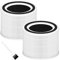 Core 300 H13 True HEPA Filter Replacement for LEVOIT Core 300 and Core 300S Air Purifier, 2 Pack 3-in-1 H13 Grade True HEPA Replacement Filter, Compared to Part # Core 300-RF (White)