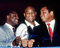 Ikonic Fotohaus Muhammad Ali Joe Frazier George Foreman World Boxing Legends signiertes Foto Autogramm Druck Wandkunst Heimdekoration