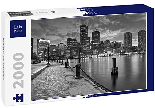 Lais Puzzle Boston in schwarz weiß 2000 Teile