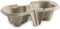 2-Cup Holder Take-Out Cup Carriers Eco-Friendly Tea Coffee Drinks Carry Trays - Pack of 90
