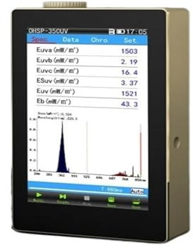 230-850 nm UV-METER LICHTSPEKTROMETER OHSP-350UV UVA UVB TESTER Mit benutzereundlichem Design