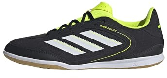 adidas Unisex COPA Indoor Court Club Indoor Football Boots, core Black/FTWR White/Lucid Lemon, 47 1/3 EU