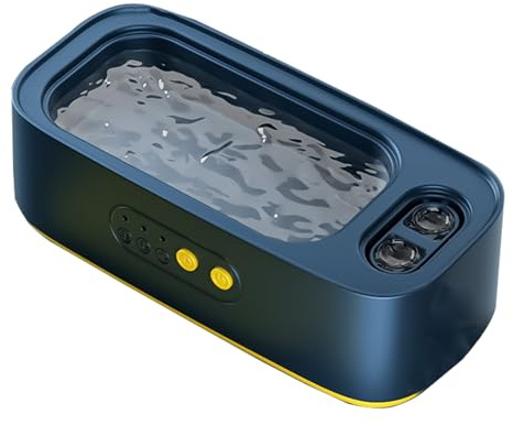 Ultraschallschmuckreiniger - Professioneller Ultraschallreiniger, Watch Cleaner mit 3 Modi | Brillenreinigermaschine, Ringreinigermaschine für Brillen, Ohrringe, Uhren, professionellen Glanz erzielen