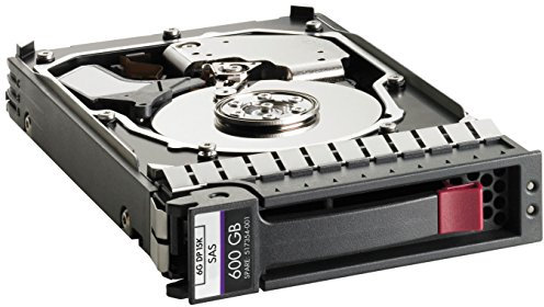 HP, Disco rigido (Ent) 600 GB 15K RPM SAS 6G, LFF (3,5 pollici), (DP) SAS HDD