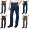 Lee Cooper Men's Classic Multi Pocket Cargo Work Trouser Easy care Safety Pant, Navy, 30W / 33L