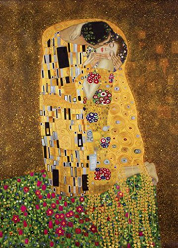 1art1 Gustav Klimt Le Baiser II, 2 Parties Poster Papier Peint 250x180 cm