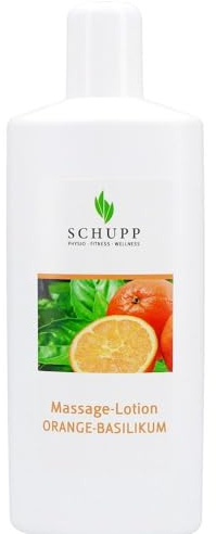 Massage-Lotion Orange-Basilikum 1000 ml Lotion