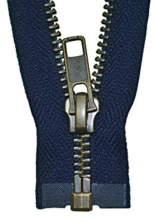 YKK Reißverschluss 1 Wege teilbar Marineblau 75 cm Metall Metallzähne
