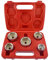 Neilsen CT1780-5pc 3/8in Dr Oil Filter Socket Set | Sizes 24mm, 27mm, 32mm, 36mm, 38mm