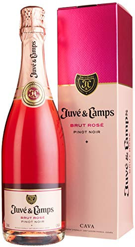 Juvé y Camps Brut Rosé Cava Brut Reserva (3 x 0.75 l)