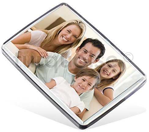 Personalised Custom Photo Gift Fridge Magnets 50 x 35 mm | Medium Size (Pack of 10)