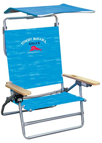Tommy Bahama The Big Kahuna Strandstuhl, Blau