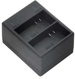 AAA Products Compact DUAL Battery Charger/TWIN Battery USB Charger for GoPro HD HERO 3/3+ Camera - Works with GoPro AHDBT-201 / AHDBT-301 Battery