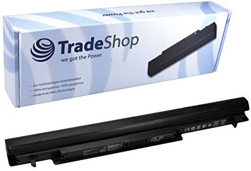 Hochleistungs Li-Ion Akku, 14,4V/14,8V / 2200mAh für Asus S56 Ultrabook S56C S56CA S56CA-XX011D S56CA-XX011H S56CA-XX011V S56CA-XX015D S56CA-XX019D S56CA-XX030R S56CA-XX056R S56CB S56CM S56CM-XX017V S56CM-XX018V