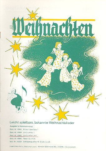 Weihnachten: für Spielmannszug Alt-Querflöte 2 und 3