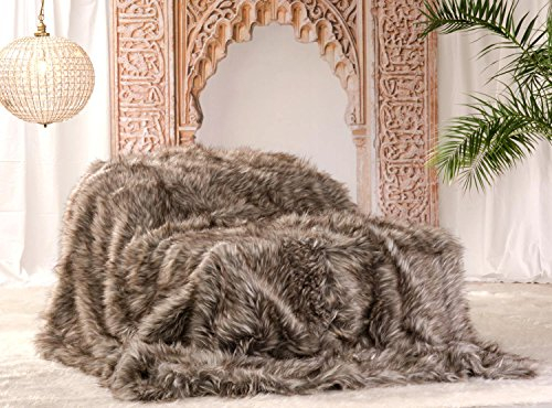Wohnen & Accessoires GmbH & Co. KG Felldecke, Webpelzdecke Grizzly 150x200
