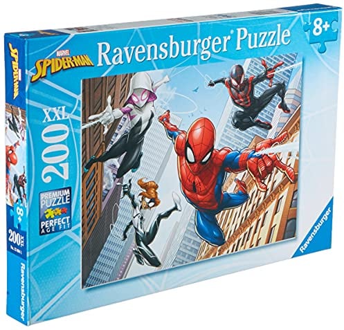 Ravensburger Puzzle Spider-Man und Sein Team 200 Teile