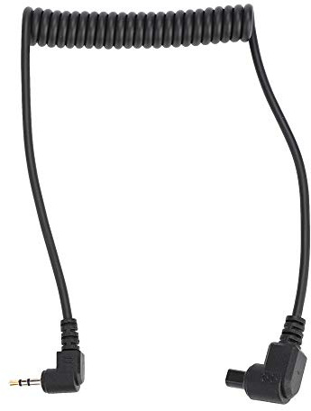 For 2.5Mm To C3-2.5Mm-C3 Camera Remote Shutter Release Connecting Cord Cable Replacement For Canon 7D 6D 5D2, 5D3 5D 50D 40D 30D 20D 10D 1D 1Dx 1 Ds Mark3 1 Ds Markiv D60/30 1Veos-1V Hs/Eos-3