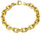 ChainsHouse Edelstahl Armband Herren Rolo Kette Armband Gold Männer Rolokette Gliederkette Armbänder Herren Ankerkette Gliederarmband 19cm Vergoldete Armkette Ersatzkette Kettenarmband für Jahrestag