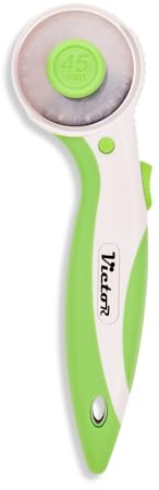 Victor Rollschneider in Grün mit 45mm Klinge zum Nähen und Schneiden von Stoffen