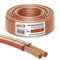 OKSI Lautsprecherkabel - 2x1,5mm² - 30 m, Transparent | CCA (Kupfer+Alu) für HiFi, Anschluss von Audio-Stereo an Verstärker, Surround-Sound-System, TV-Heimkino und Autoradio