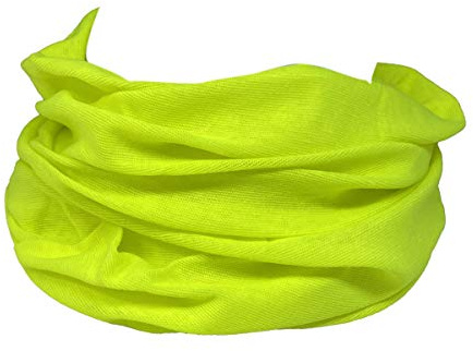 Unisex Seamless Multifunctional Headwear Bandana Scarf - Elastic Tube Magic Headband Gaiter Balaclava Snood Face Covering Mask UV Residence for Yoga Running Hiking Cycling