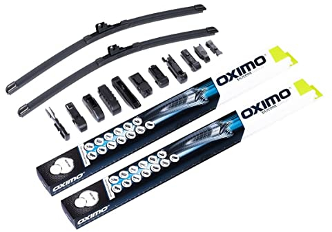 2x Scheibenwischer kompatibel mit Citroen C4 Grand Picasso Bj. 2006-2011 ideal angepasst - OXIMO