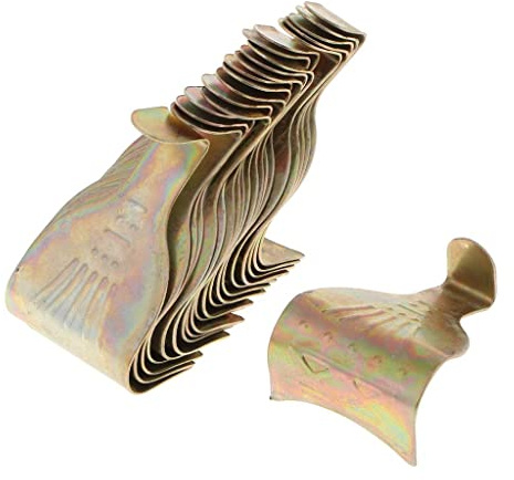 F Fityle Formhaken Bilderleiste Haken, Bilderleiste Aufhänger, S-förmige Haken, Bilderhaken Bilderrahmen Haken, Metal Picture Hangers für Schwer Wandbild Ausstellung Kunstgalerie Zubehör