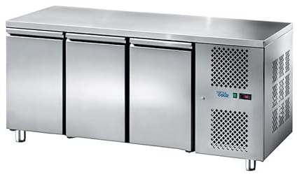 Table Réfrigérée Négative 3 Portes - Sans Dosseret - 315 L - Sofraca