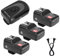 433MHZ 16 Channel Wireless Flash Trigger Set with 1 Transmitter 3 Receivers 1 Sync Wire Cable for altura photo wireless flash trigger
