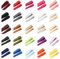 Corde à cordon en coton plat avec cordon de serrage,10 & 15mm,Vêtement Sweat à capuche et garniture fonctionnelle Crafts.Décorer,26 Couleurs,Neotrims UK [Black, 1 Meter (10mm width)]