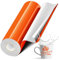 EPRCUT Vinylfolie Plotter, Plotterfolie Vinyl Rolle Orange Glänzende 30,5 x 1524cm Wasserdicht Selbstklebende Folie Permanentes Dauerhaften Aufklebern für Cricut, DIY, Bastelprojekte, Party