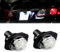 BHZNGD Kfz-Kennzeichenbeleuchtung, 12 V, 6000 K, weiß, wasserdicht, IP67, Kennzeichenleuchte, Rücklichter, kompatibel mit Toyota Sienna 2011-2020, Corolla 2009-2013, für S/cion xB xD 2008, 2 Lampen