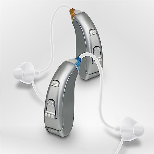 Delmicure Dispositivo de sonido con pilas para personas mayores, dispositivo con volumen y 4 modos ajustables