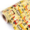 WRAPAHOLIC Geschenkpapierrolle – Mini-Rolle – 43 cm x 100 cm – gelber Bagger Traktor Truck Design für Kinder Jungen Geburtstag Babyparty