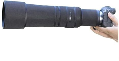 CHASING BIRDS Manteau de protection imperméable camouflage pour objectif Canon RF 800 mm F11 IS STM (Noir classique)