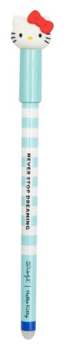Mr. Wonderful - Boli borrable Bo-Bo Hello Kitty - Never stop dreaming - Boli con tinta azul - Bolígrafo con diseño de Hello Kitty