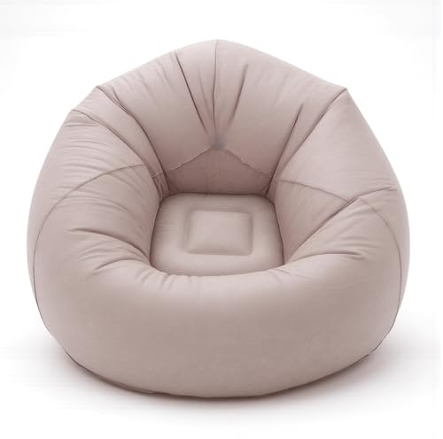 BONKZEBU Aufblasbarer Lounge -Stuhl, Weicher Fade -Blow up Stuhl, Leicht zu Lagern und Transportierbarer, Zum Sitzen, Nickerchen und Lautstuhl