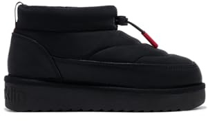 D.Franklin Stivaletti Australiani da Donna Nordic Low Bomb in Nero - Stivali da Donna - Moda Casual - Taglia (37) - Modello bomb