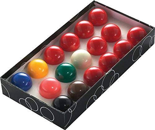 PowerGlide Snooker Balls Accesorios, Unisex, Multicolor (Multicolor), 48 mm