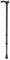 Rebotec Handy anatomischer Gehstock, schwarz Links