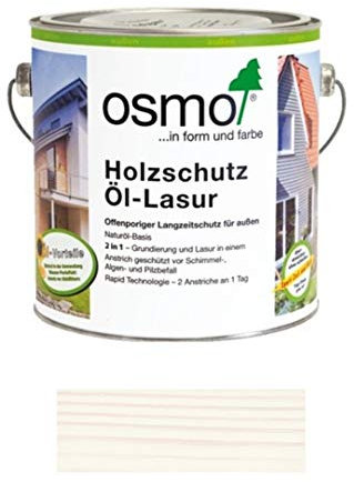 Osmo Natural Oil Woodstain 2.5L - White - 900